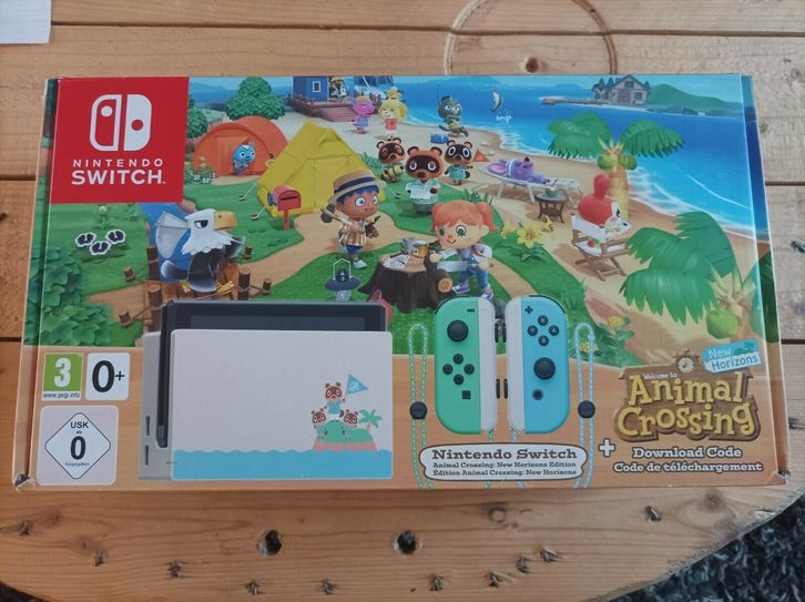 CONSOLE NINTENDO SWITCH ÉDITION ANIMAL CROSSING ÉTAT NEUF + SD 128GO VERSION FR Jouets & Bricolage 2