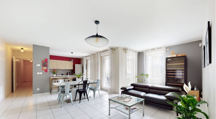 Location appartement 4 pices 86 m Lyon  Immobilier