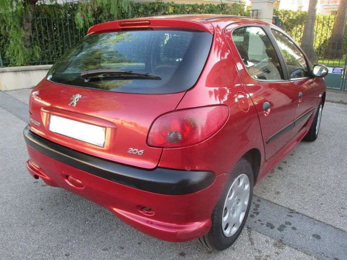 PEUGEOT 206 1.4 75CV 5PORTES CLIM 63719KMS GARANTIE 1AN Vhicules 2