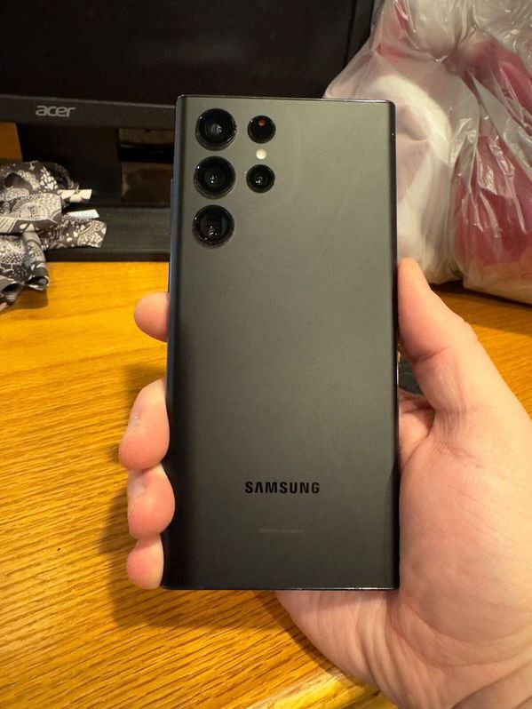 Samsung Galaxy S22 Ultra SM-S908U - 512 Go - Noir fantme (dbloqu) Teleohon & Navigation 3