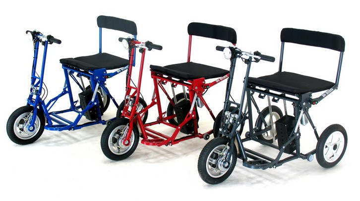 Scooter avec pliage électrique Diblasi R30 BLEU 4 Scooter avec pliage électrique Diblasi R30 BLEU Véhicules 4