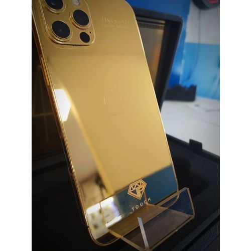 iPhone 12 Pro Max 256 Go 24kt Gold Luxueux Edition by Touch Design iPhone 12 Pro Max 256 Go 24kt Gold Luxueux Edition by Touch Design Teleohon & Navigation