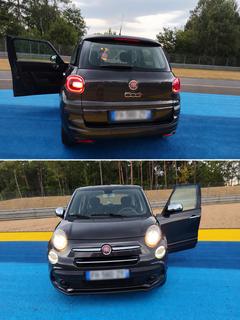 Nous mettons en vente notre Fiat 500L Urban 1.4 95 ch, mise en circulation en 2019. Nous ne sommes 