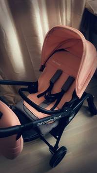 
<br>Poussette & nacelle Be Cool rose et grise
<br>Poussette & nacelle Â« Be Cool Â» rose et gr